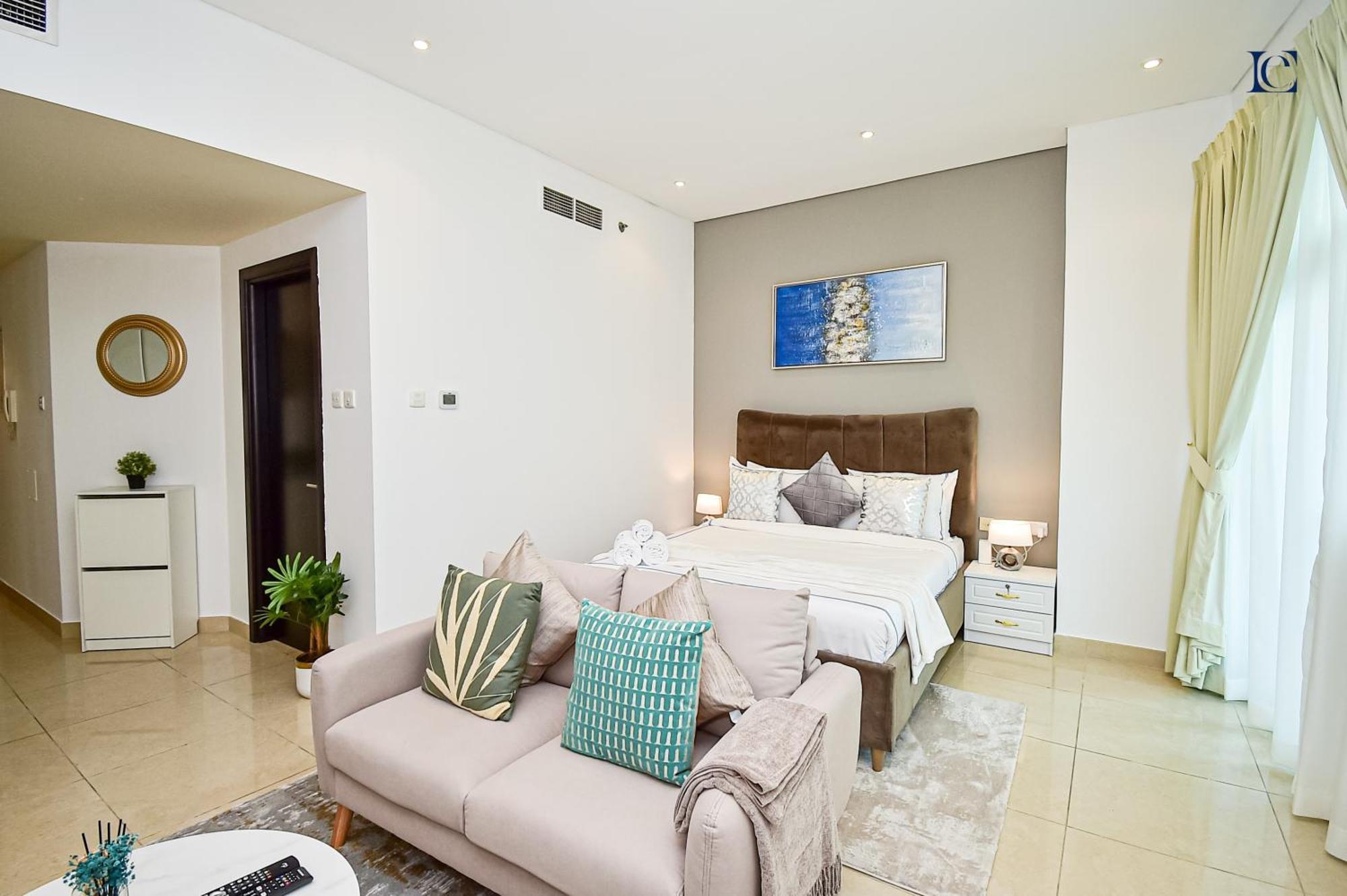 Luxury Escapes - Budget Studio With Balcony, Yacht Bay Marina Dubai Exterior foto