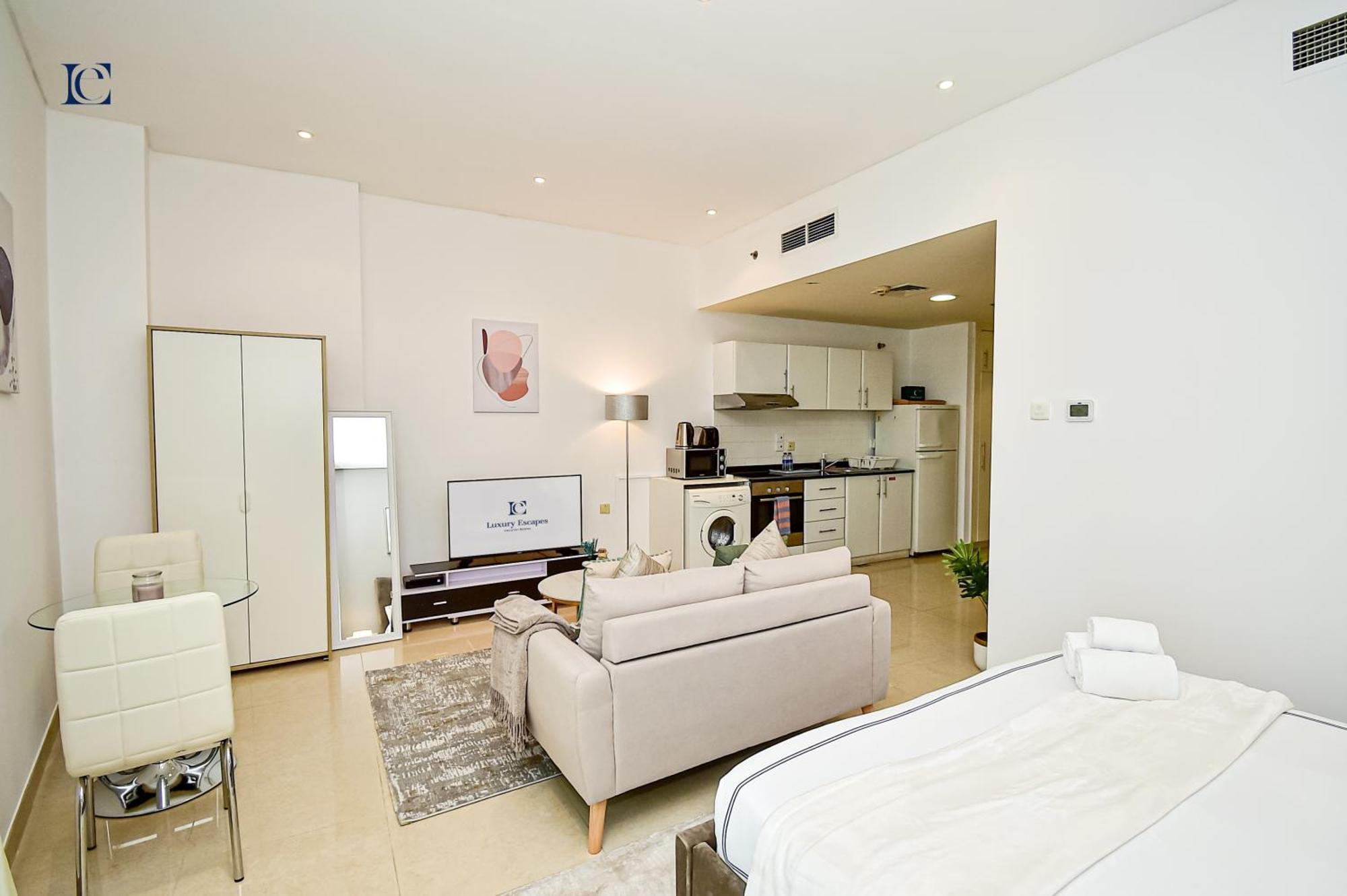 Luxury Escapes - Budget Studio With Balcony, Yacht Bay Marina Dubai Exterior foto